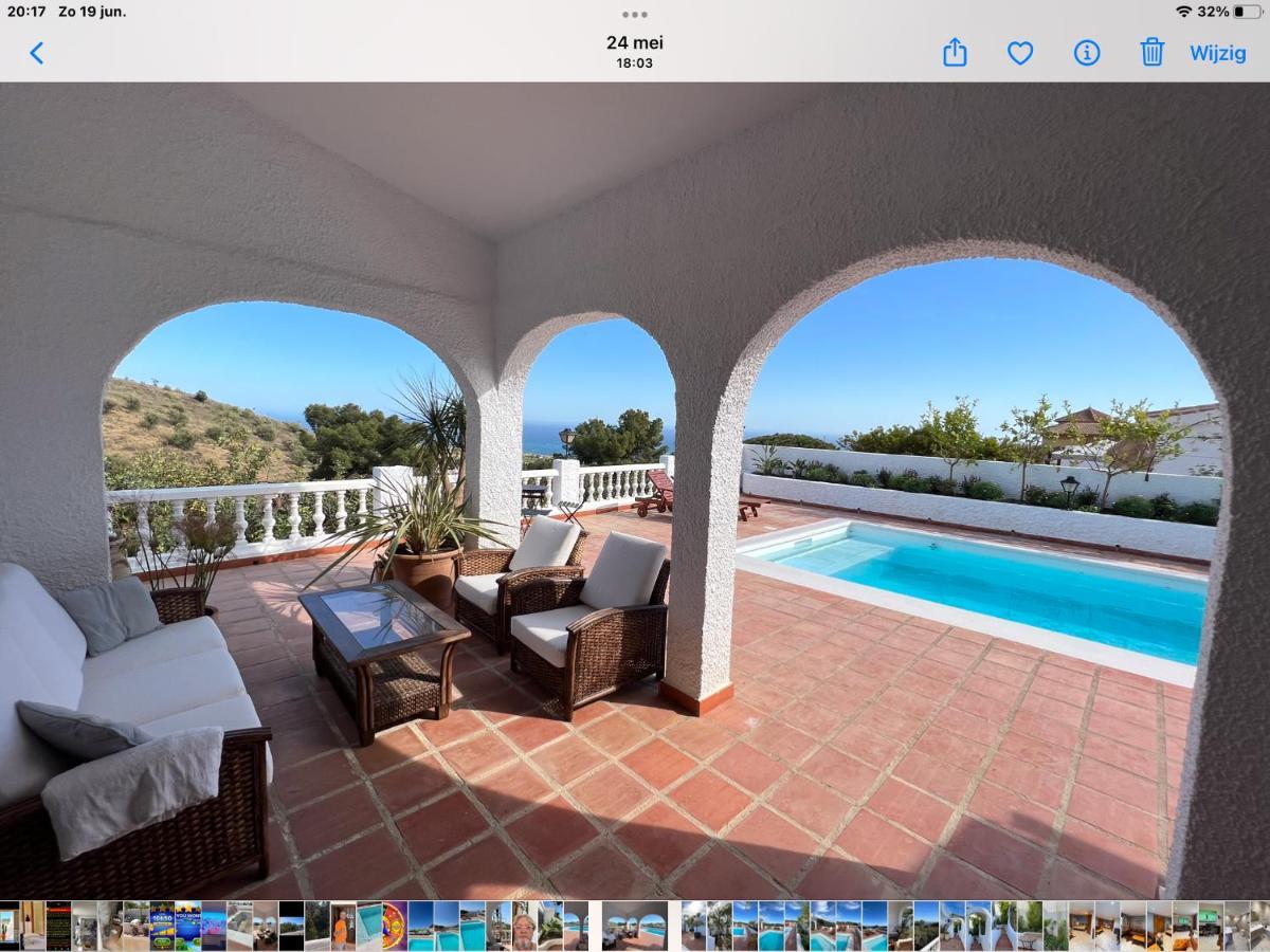 Romantic White Villa -Private Pool Nerja Bagian luar foto