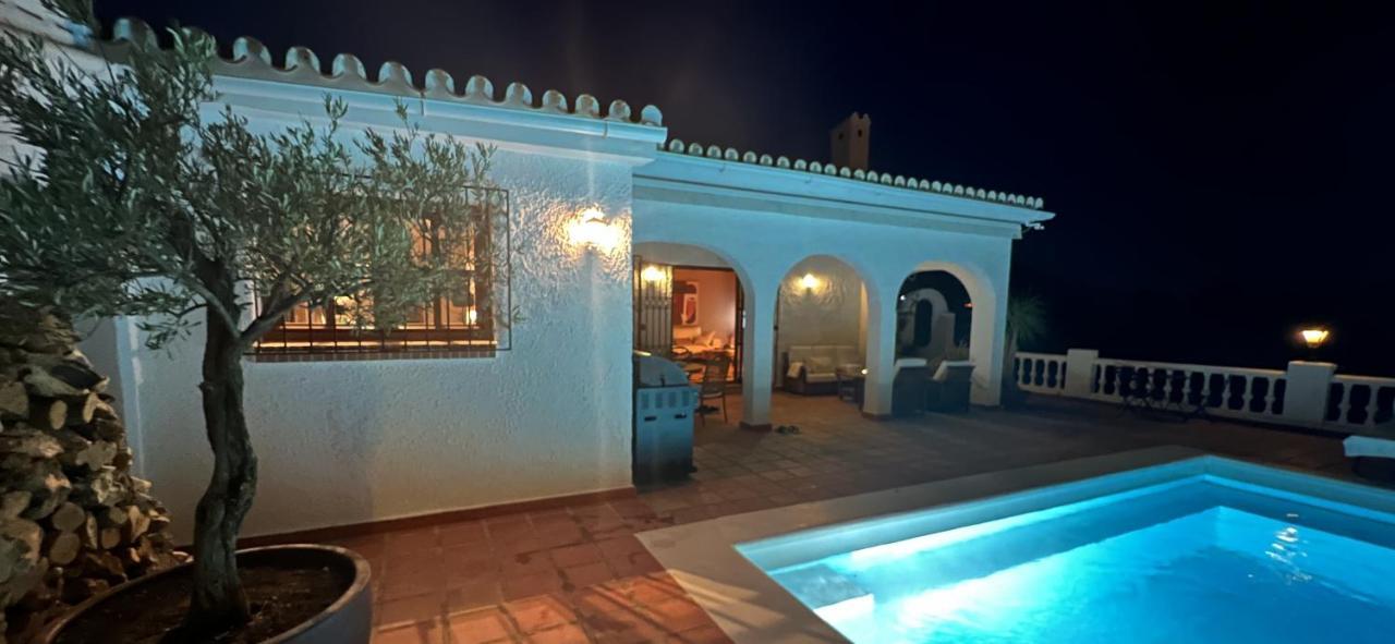Romantic White Villa -Private Pool Nerja Bagian luar foto