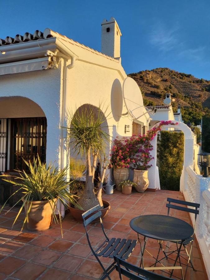 Romantic White Villa -Private Pool Nerja Bagian luar foto