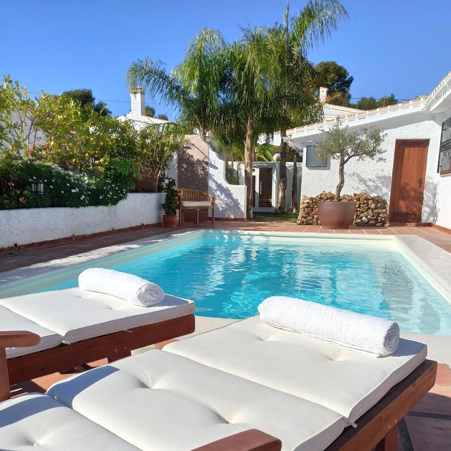 Romantic White Villa -Private Pool Nerja Bagian luar foto