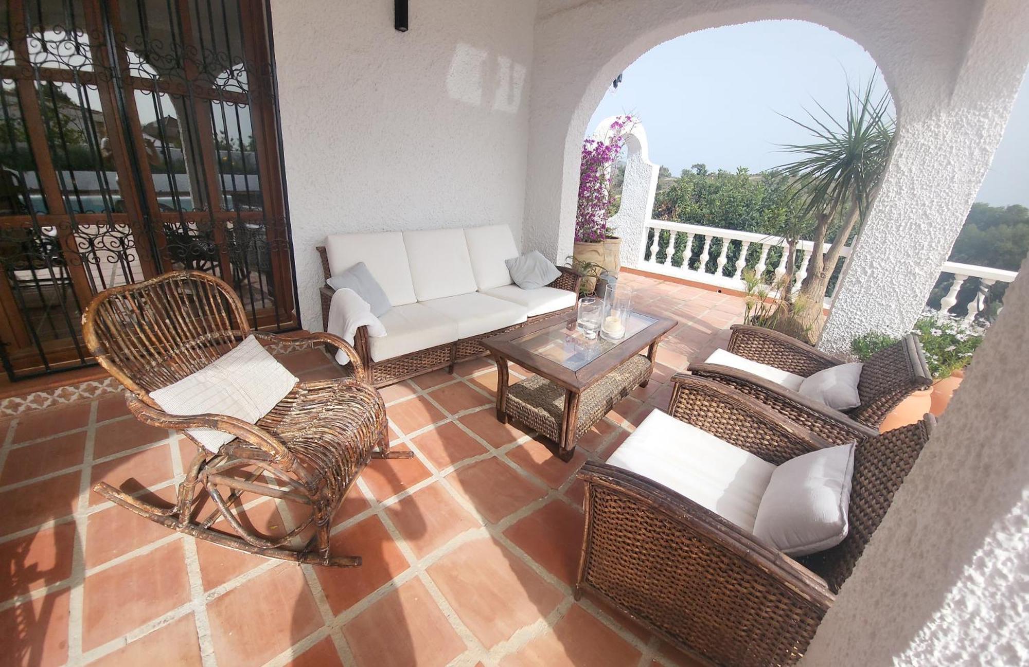 Romantic White Villa -Private Pool Nerja Bagian luar foto