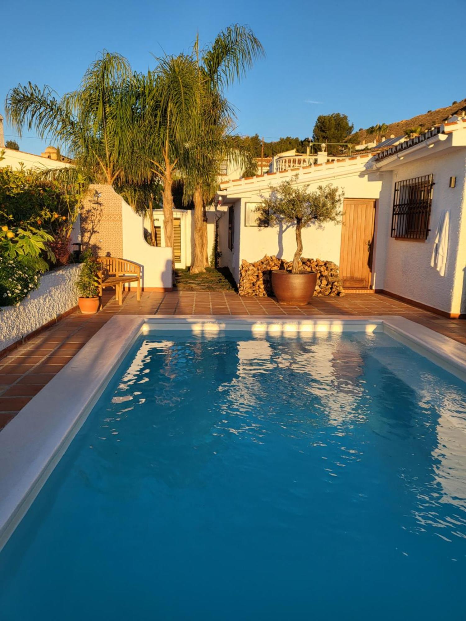 Romantic White Villa -Private Pool Nerja Bagian luar foto